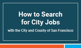 How to Search for City Jobs (video)