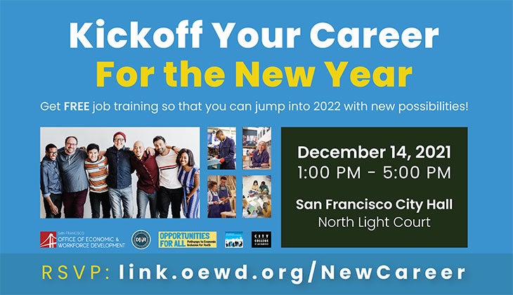 Kickoff Your Career for the New Year Banner